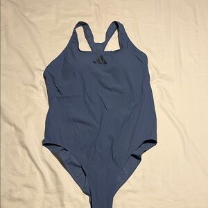Adidas Women's slate blue One-Piece Swimsuit